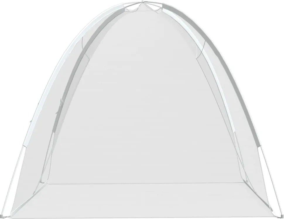 Мрежа срещу комари Монголия с врати 220 mesh бял 200x180x135 см