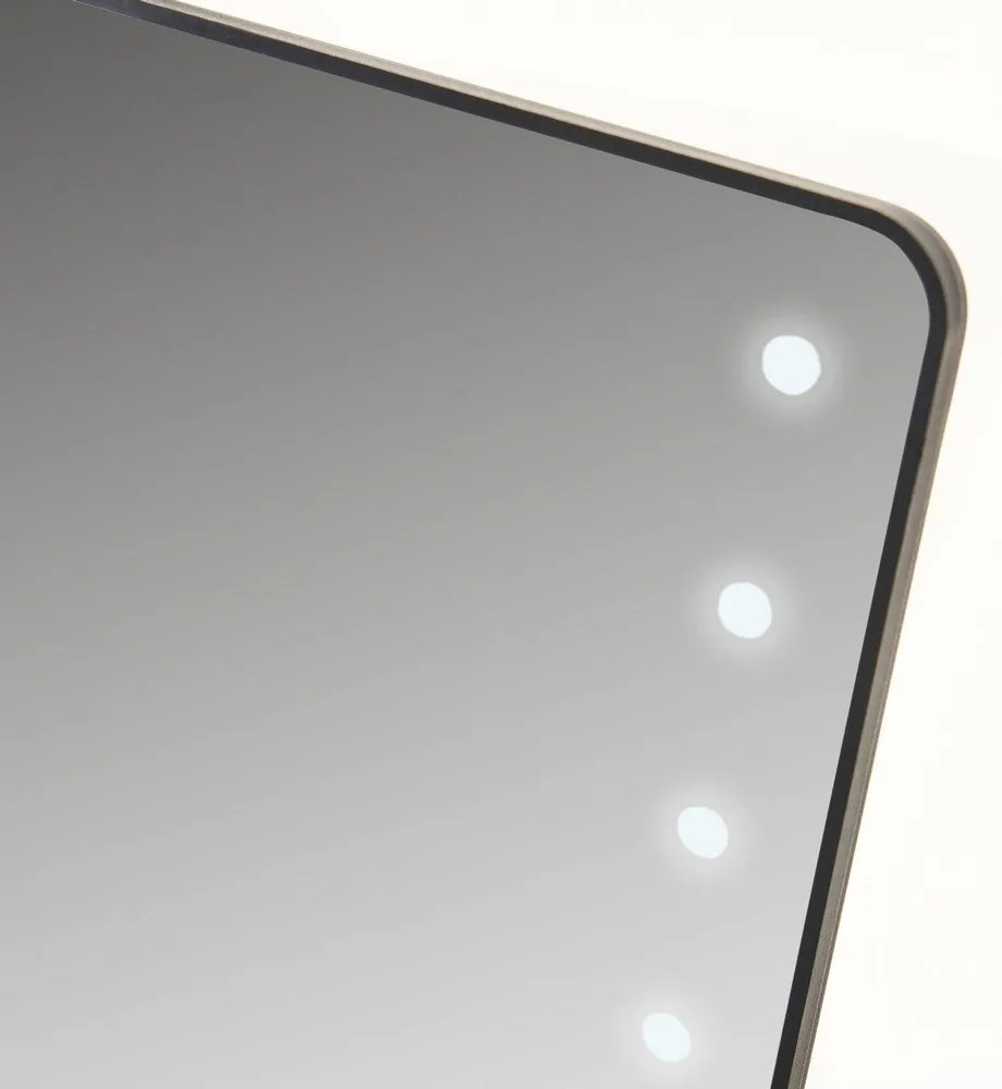 Козметично огледало с осветление 17x22 cm - Casa Selección