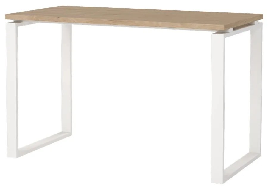 Работна маса с дъбов плот 60x120 cm Sign - Tvilum