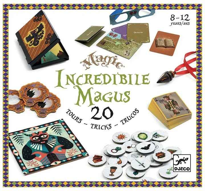 Djeco - 20 фокуса Incredible magus DJ09963