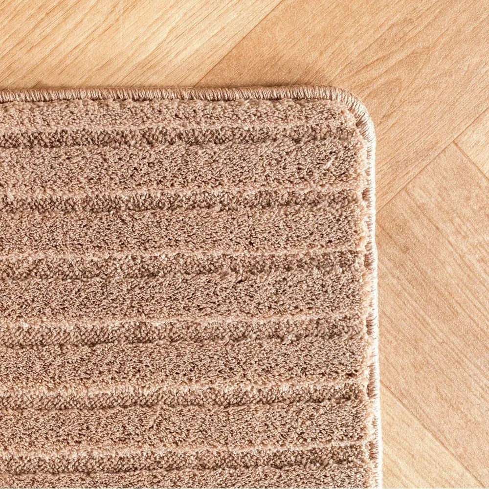 Светлокафява пътека подходяща за пране 80x250 cm Pompei 1612 – Ayyildiz Carpets