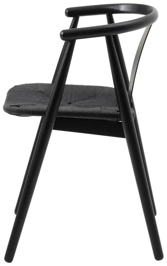 Черен трапезен стол Relate – Unique Furniture