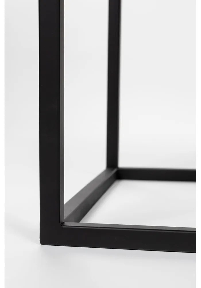 Черна ратанова стойка за вино за 16 бутилки, 80x175 cm Guuji - White Label