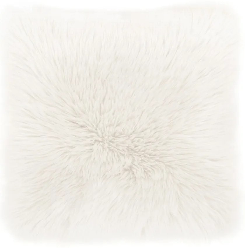 Възглавница от бяла овча кожа, 45 x 45 cm - Tiseco Home Studio