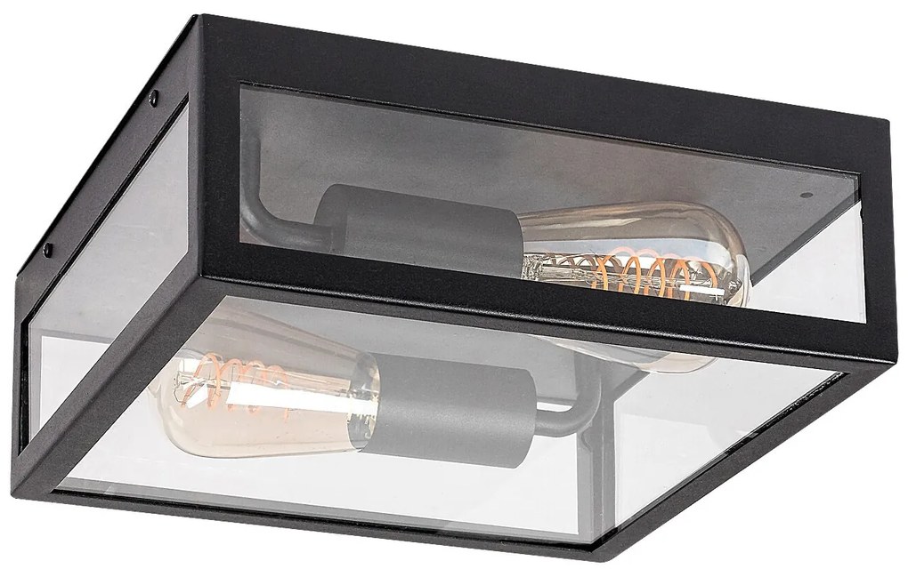 RABALUX 7070 Zaton външна лампа, IP23, E27 2X MAX 60W черен - 7070