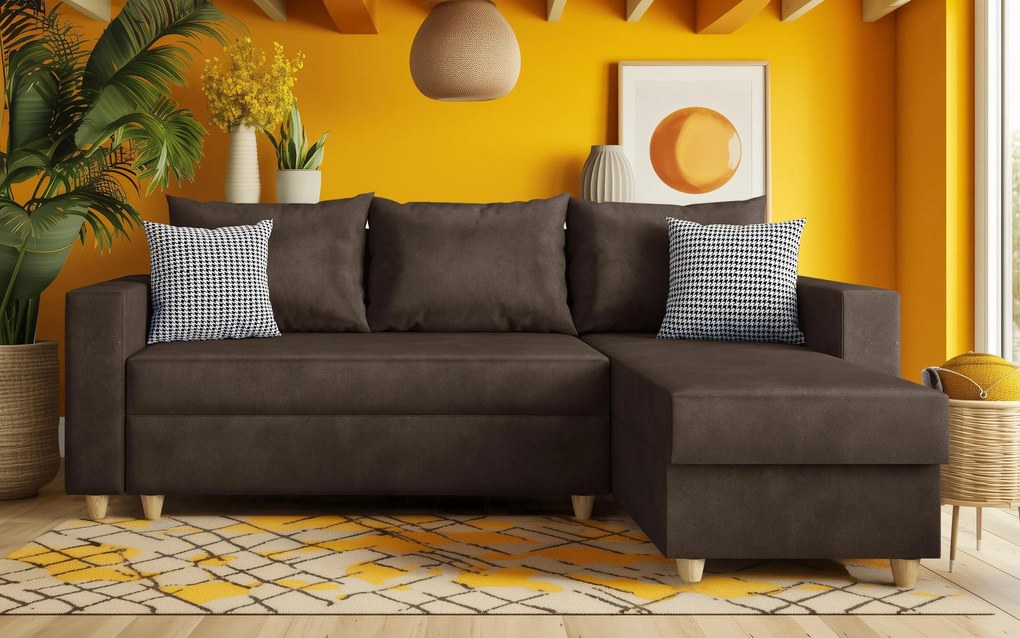 Разтегателен ъглов диван Фабиола