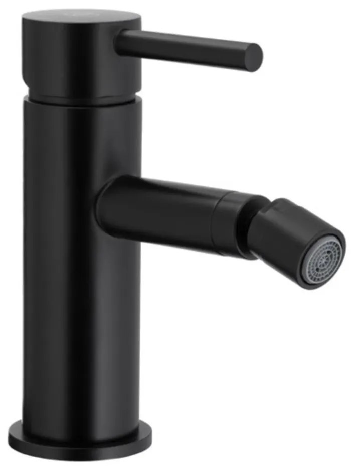 KFA Armatura 5037-015-81 - Биде смесител MOZA мат черен с преливник