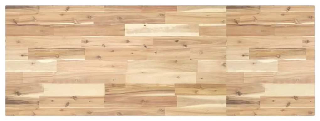 3279664 vidaXL Плот за баня, необработен, 120x50x2 см, масивно дърво акация