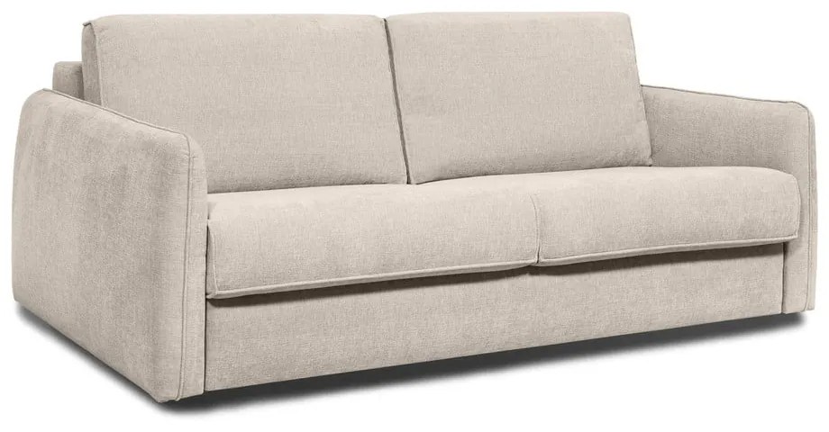 Бежов шенилов диван за ежедневно спане/сгъваем 189 cm Storm – Scandic
