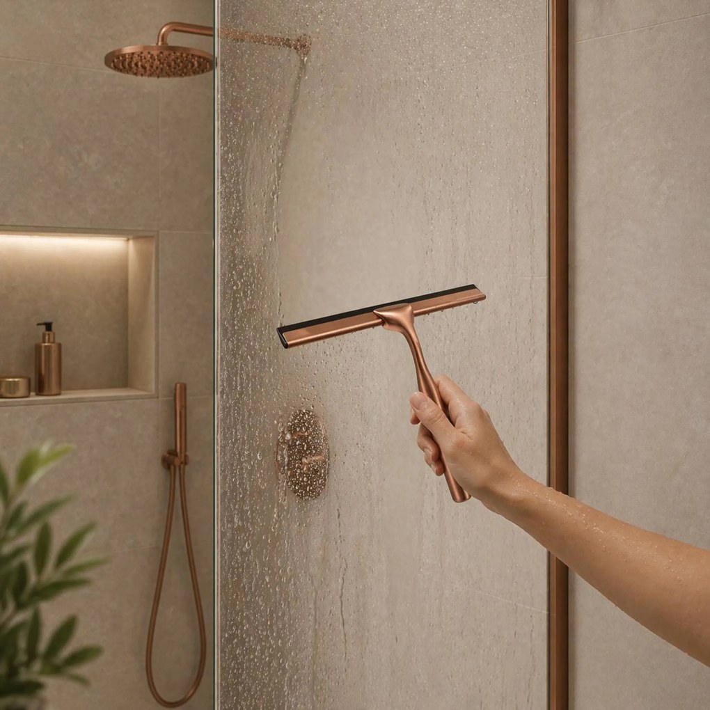 Чистачка за душ кабина Brush Copper