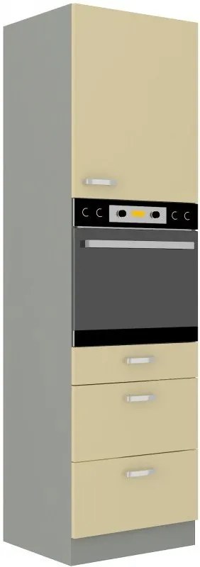 Подов висок шкаф Ingrid 60 DPS-Krem