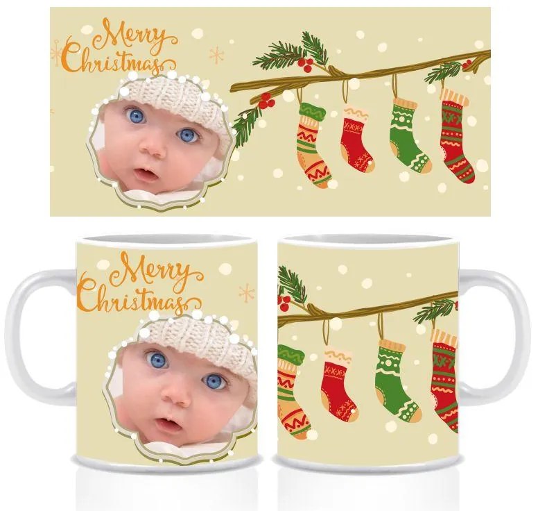 Чаша със снимка - Merry Christmas