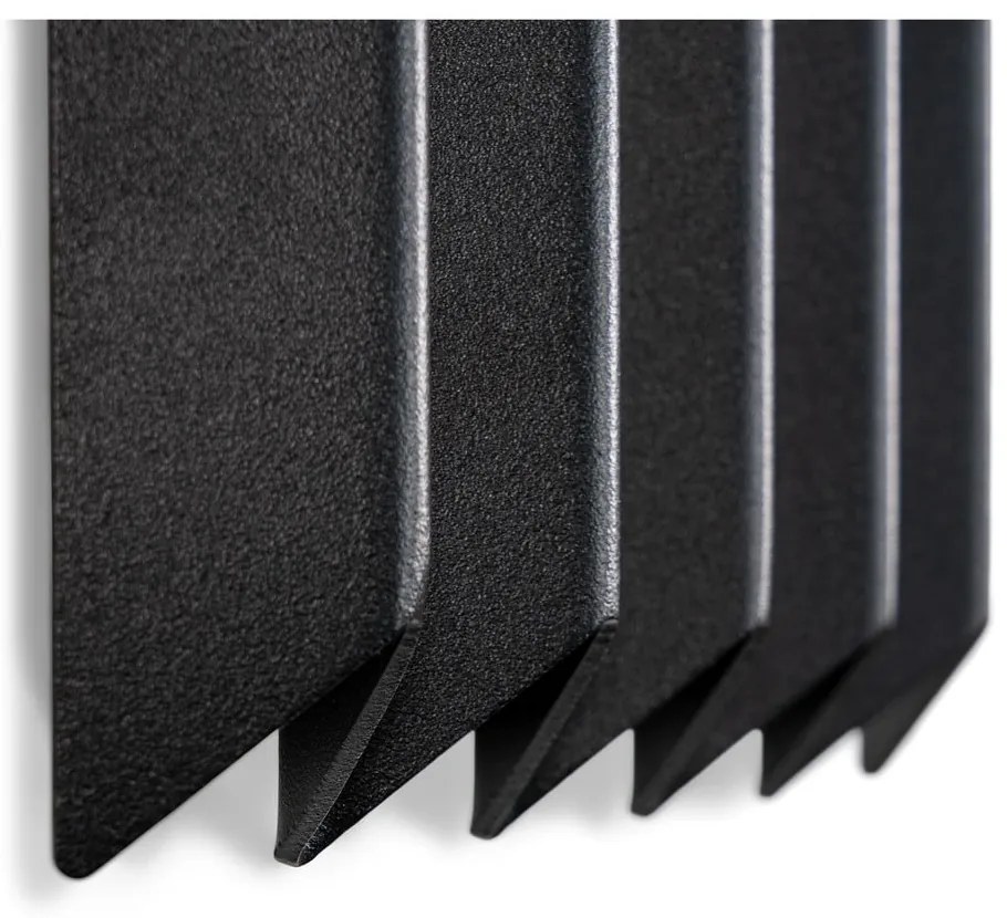 Черна метална стенна закачалка Sensu – Spinder Design