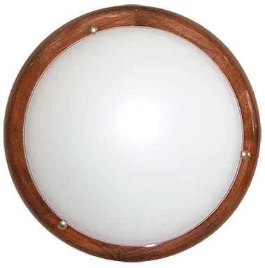 Плафониера ДЪРВО КРЪГ, ø400, палисандър, 2xE27