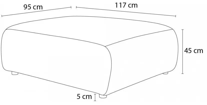 Зелена табуретка Jeanne - Bobochic Paris