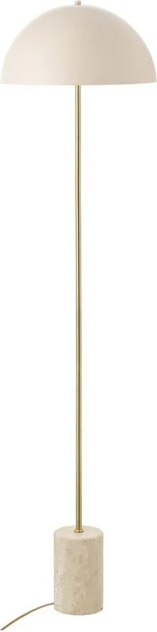 Бежова подова лампа с метален абажур (височина 155 cm) Sheffield – House Nordic