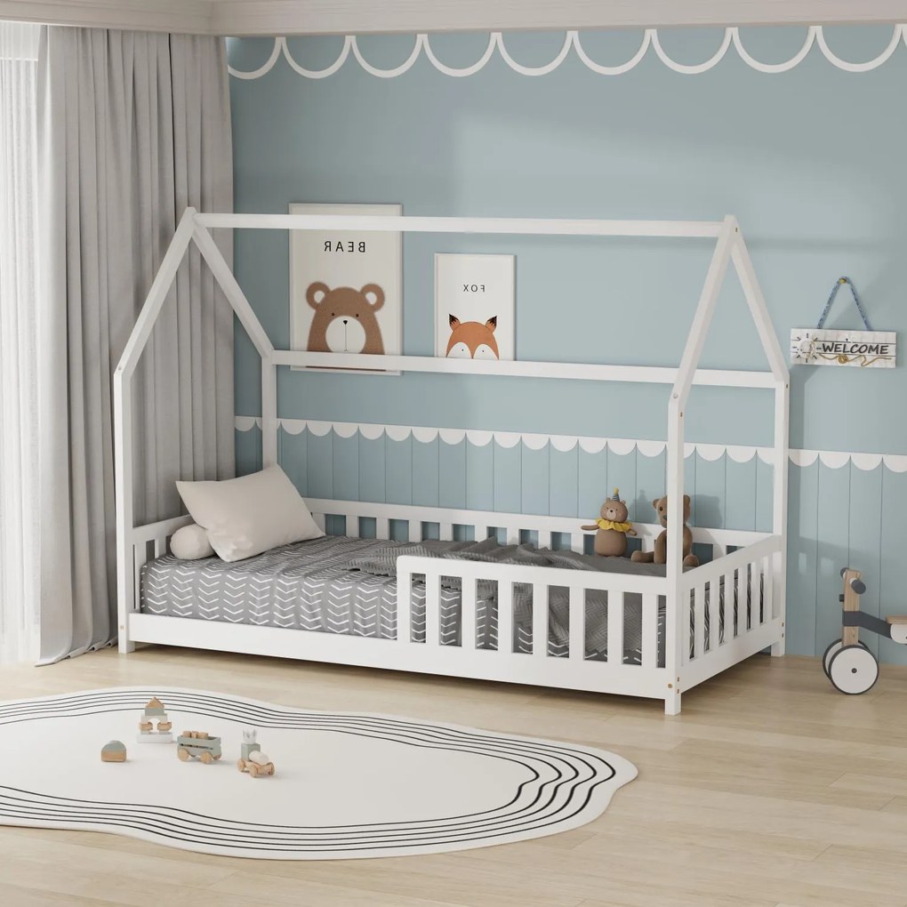 Детско легло Davie-бял-90x200