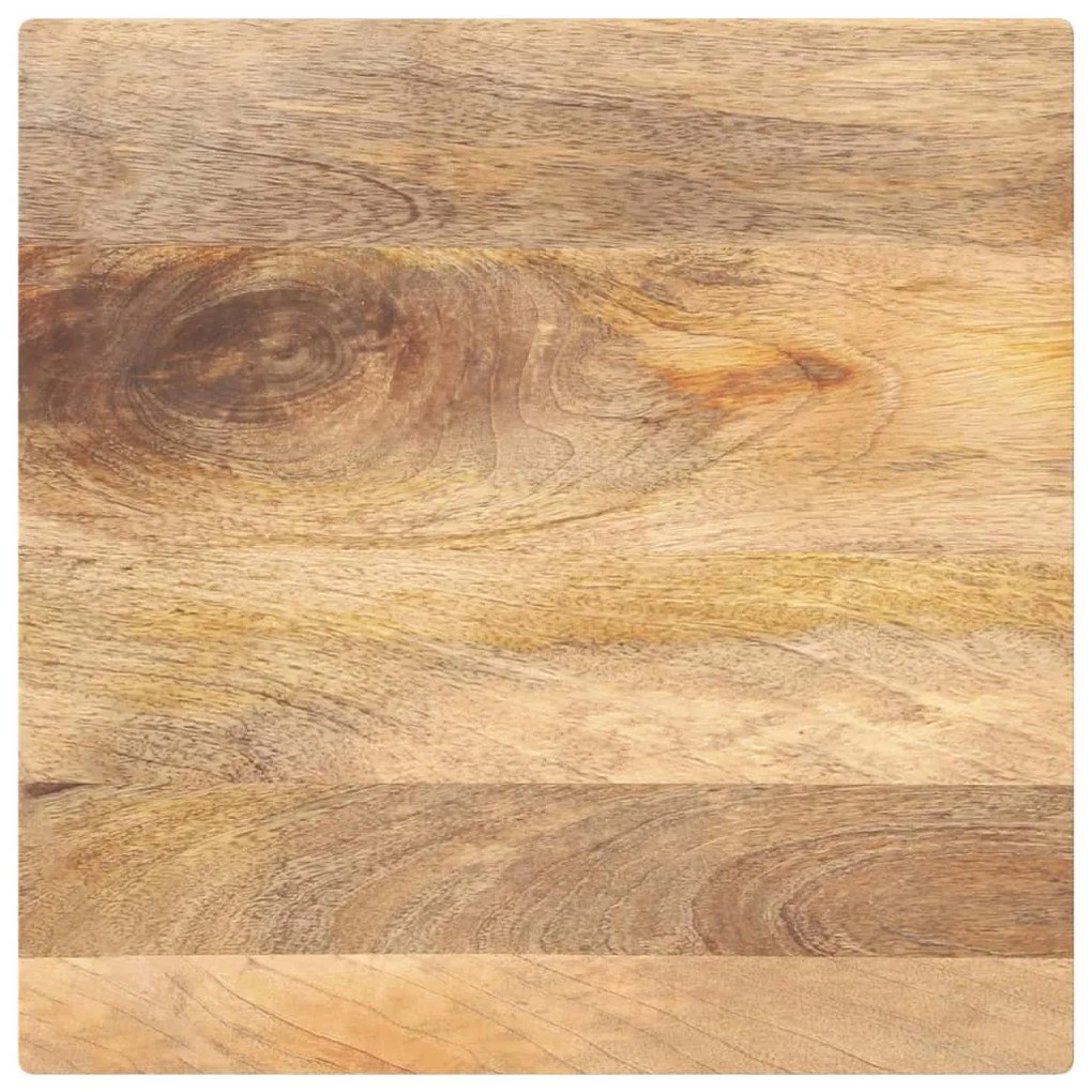 371521 vidaXL Плот за маса, 50x50x3,8 см, квадратен, манго масив