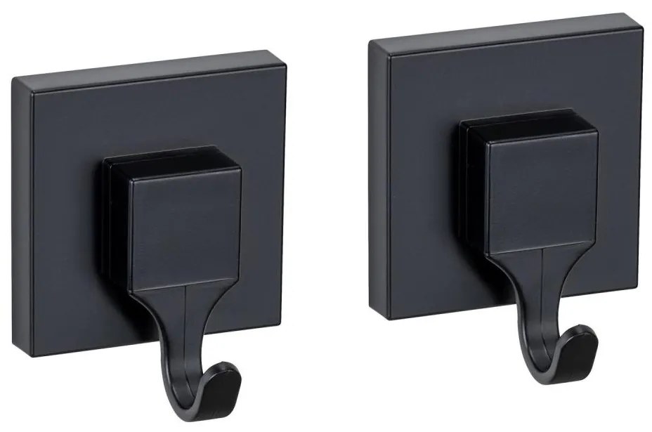 WENKO 71448800 - Закачалка VACUUM-LOC QUADRO ED 6x7 cm черна