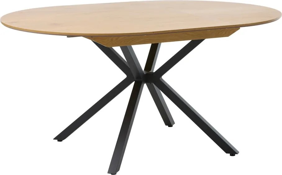 Кръгла сгъваема трапезна маса с допълнителна плоча ø 120 cm Cesura – Unique Furniture