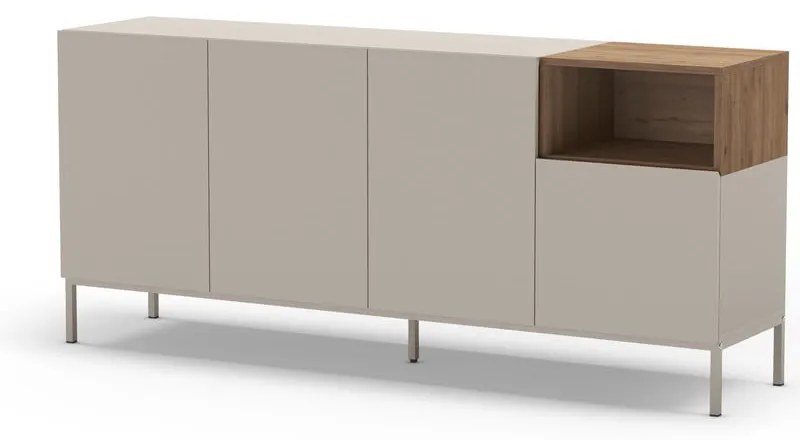 Кремав скрин 180x80 cm Cailin – Marckeric