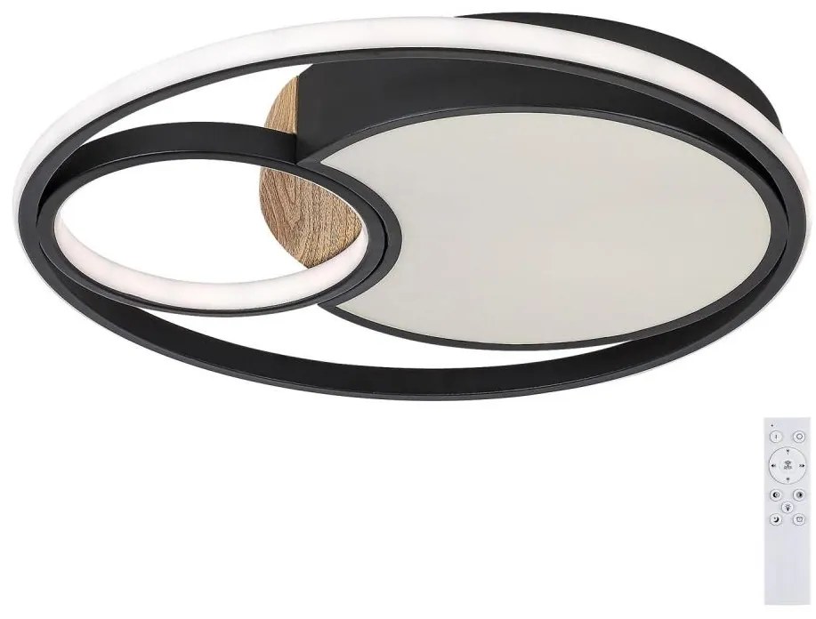 Rabalux 71044 - Димируемо LED таванно осветително тяло LEOLA LED/81W/230V + дистанционно управление