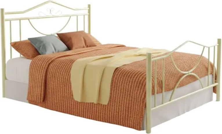 Легло Roza-140x190-Ecru-Με ποδαρικό