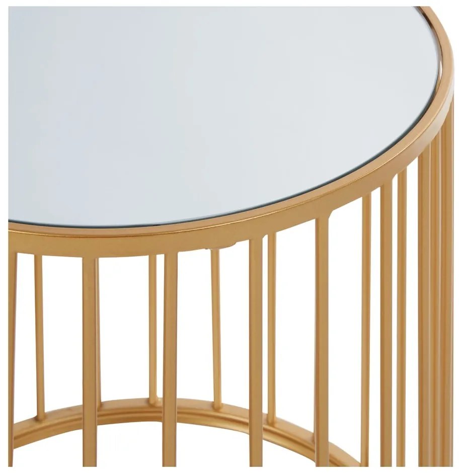 Кръгли маси със стъклен плот в комплект от 2 броя Avantis - Premier Housewares