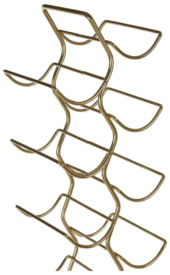 Метален стелаж за вино в златисто, брой бутилки 12 Wren – Premier Housewares