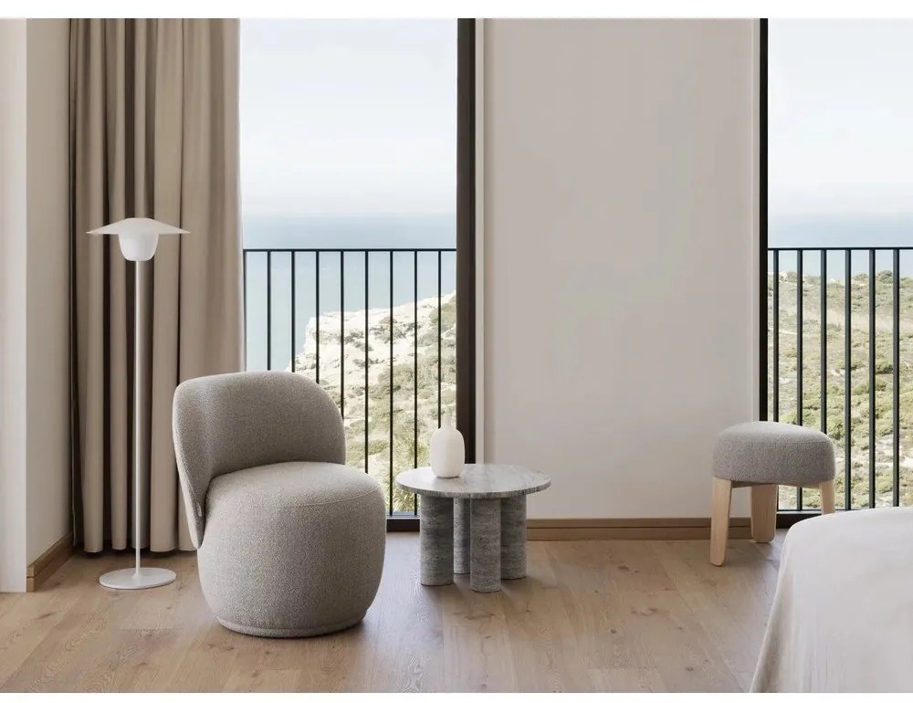 Каменна кръгла странична масичка ø 52 cm Volos – Blomus