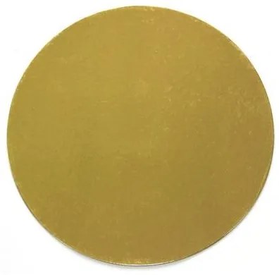 Подложка за торта за еднократна употреба ф35см златиста BAKERY-(0193714-35) - Horecano