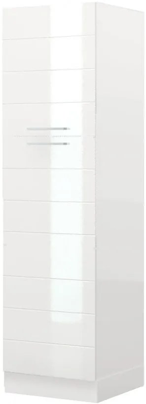 Висок подов шкаф Hudson K21-60-2KF-White glossy