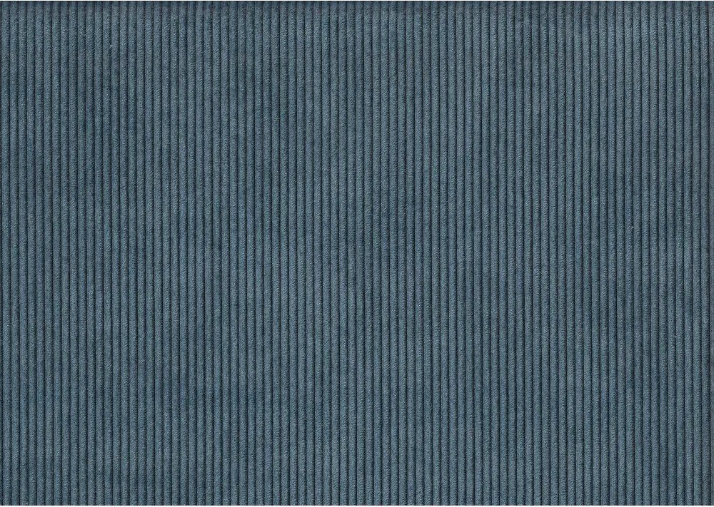 Син ъглов диван от рипсено кадифе (ляв ъгъл) Sting – Scandic