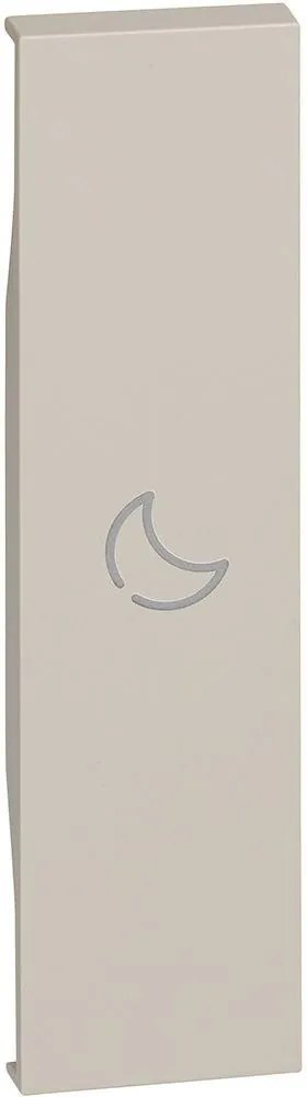 BTICINO Лицев панел за ключ със символ "лягам си" 1 мод. цвят Крем LNow  - KM01MHBED