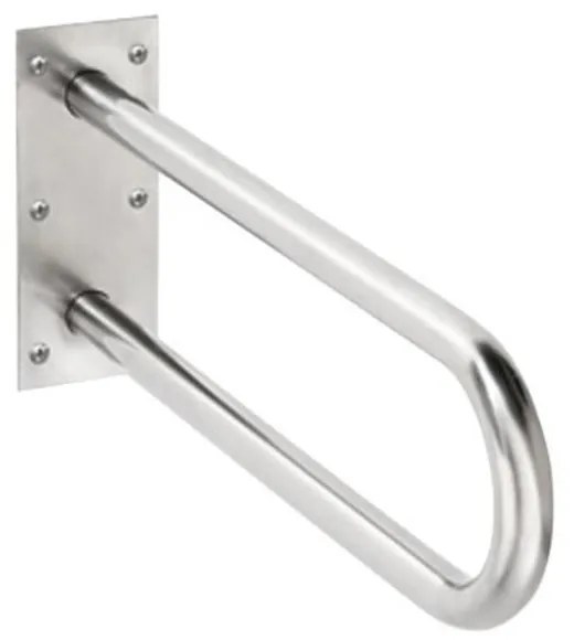 Стенен парапет за баня от неръждаема стомана 62 cm Handicap U – Sapho