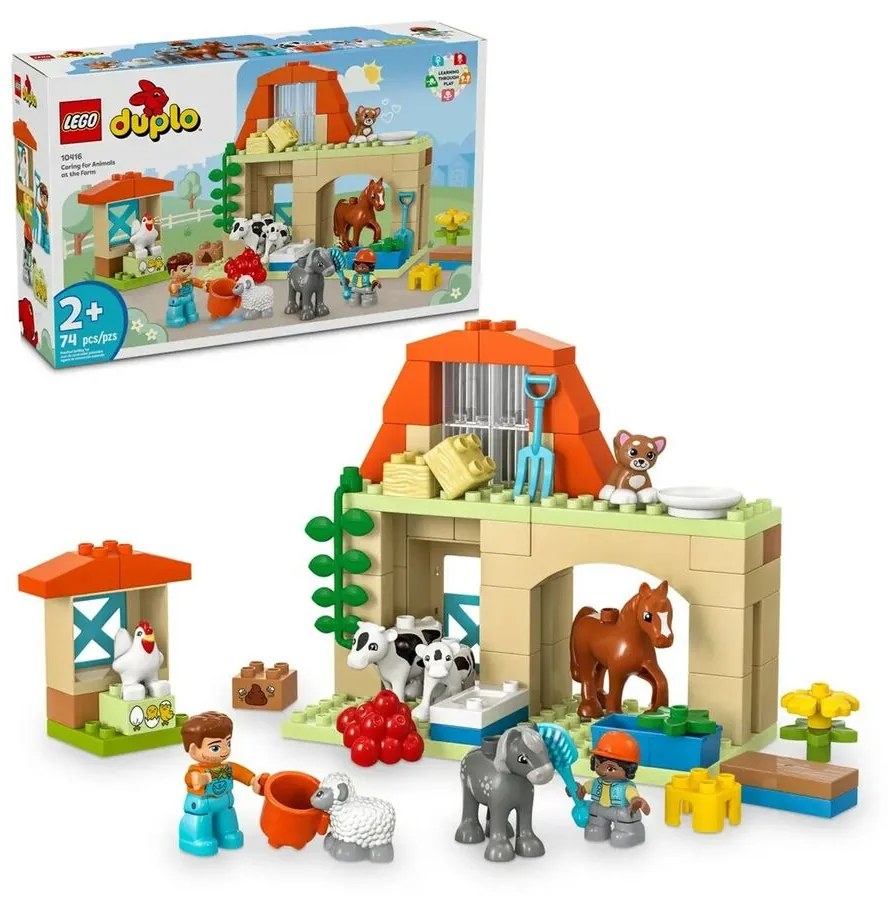 Playset Lego 10416 Caring for Animals at ther farm 74 Части