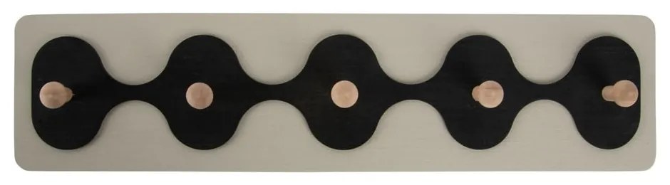 Бяла стенна закачалка 48 cm Rizar – PT LIVING