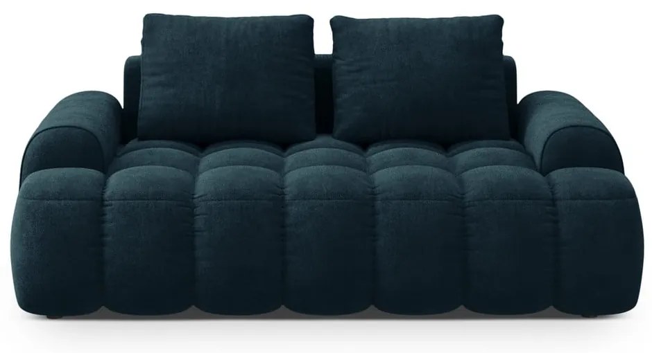 Кадифен диван в петролен цвят 175 cm Linz – Cosmopolitan Design