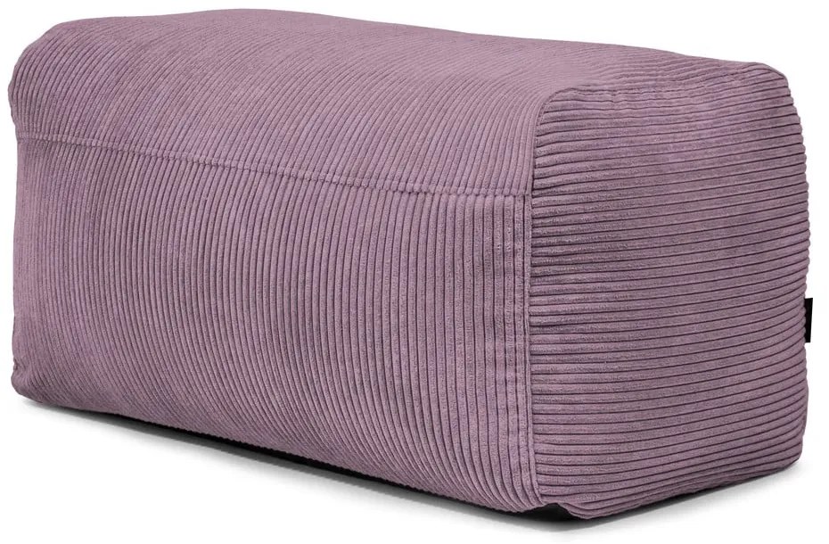 Лилав пуф от рипсено кадифе Plus 100 Lounge – SLOWDOWN