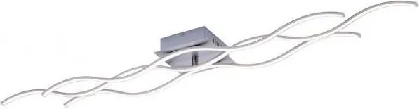 Leuchten Direkt 15167-55-LED Повърхностно монтиран полилей WAWE 2xLED/12,5W/230V+LED/17W