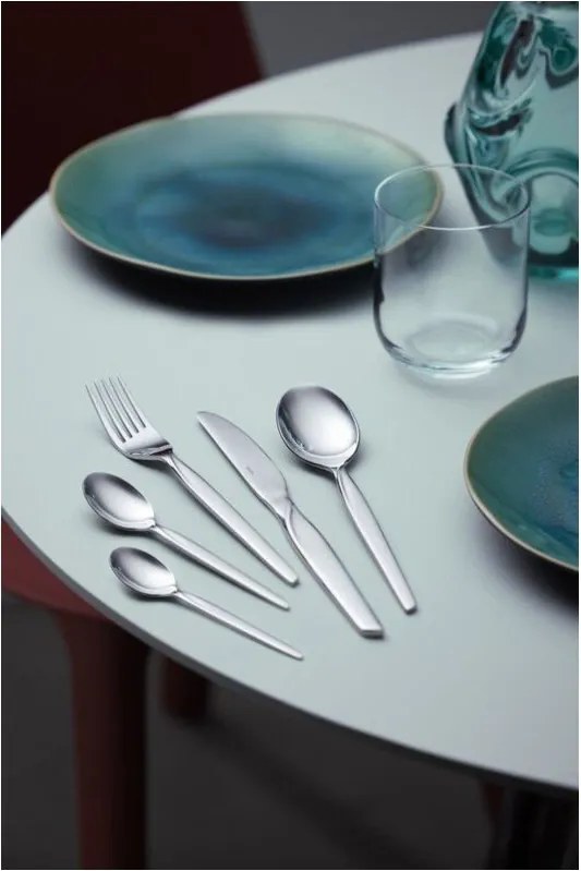 Прибори за хранене от неръждаема стомана в сребрист цвят 16 бр. Twist – Gense