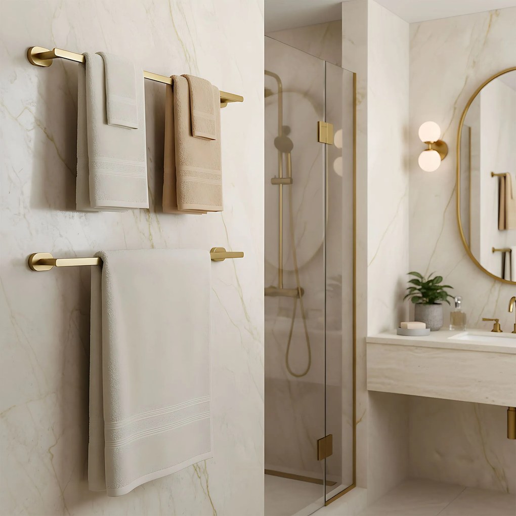 Закачалка за баня Til 101 Brush Gold