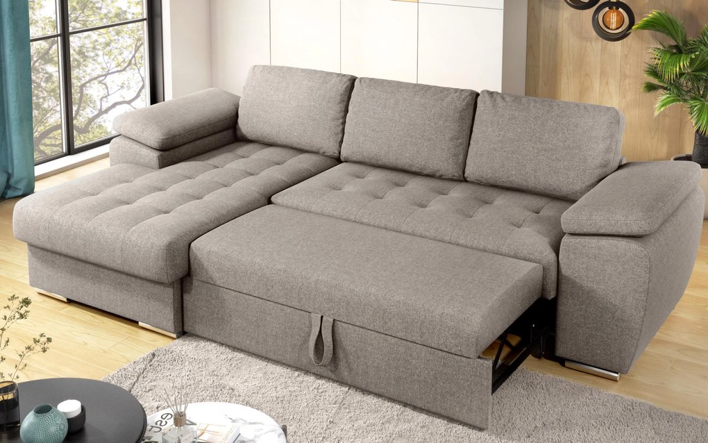 Разтегателен ъглов диван Валенсия Покет