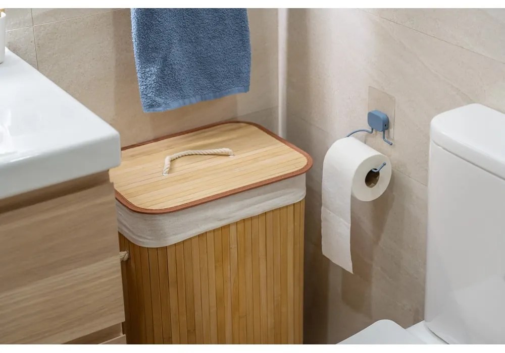 Бамбуков кош за пране в естествен цвят 78 л Bamboo – Compactor