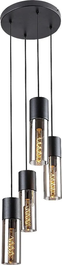 Rabalux Ronno Висящи осветителни тела IP20 E27 4x MAX 25W K 72054