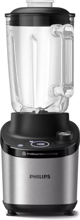 Втора ръка: Блендер Philips HR3760/00, 1500W, 2L, ProBlend Ultra, Високоскоростен, Импулс, Черен