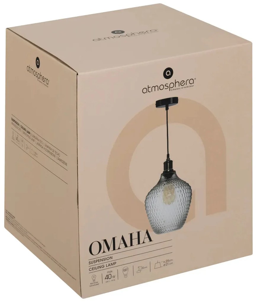 Пендел atmosphera Omaha, 21 cm, Стъкло