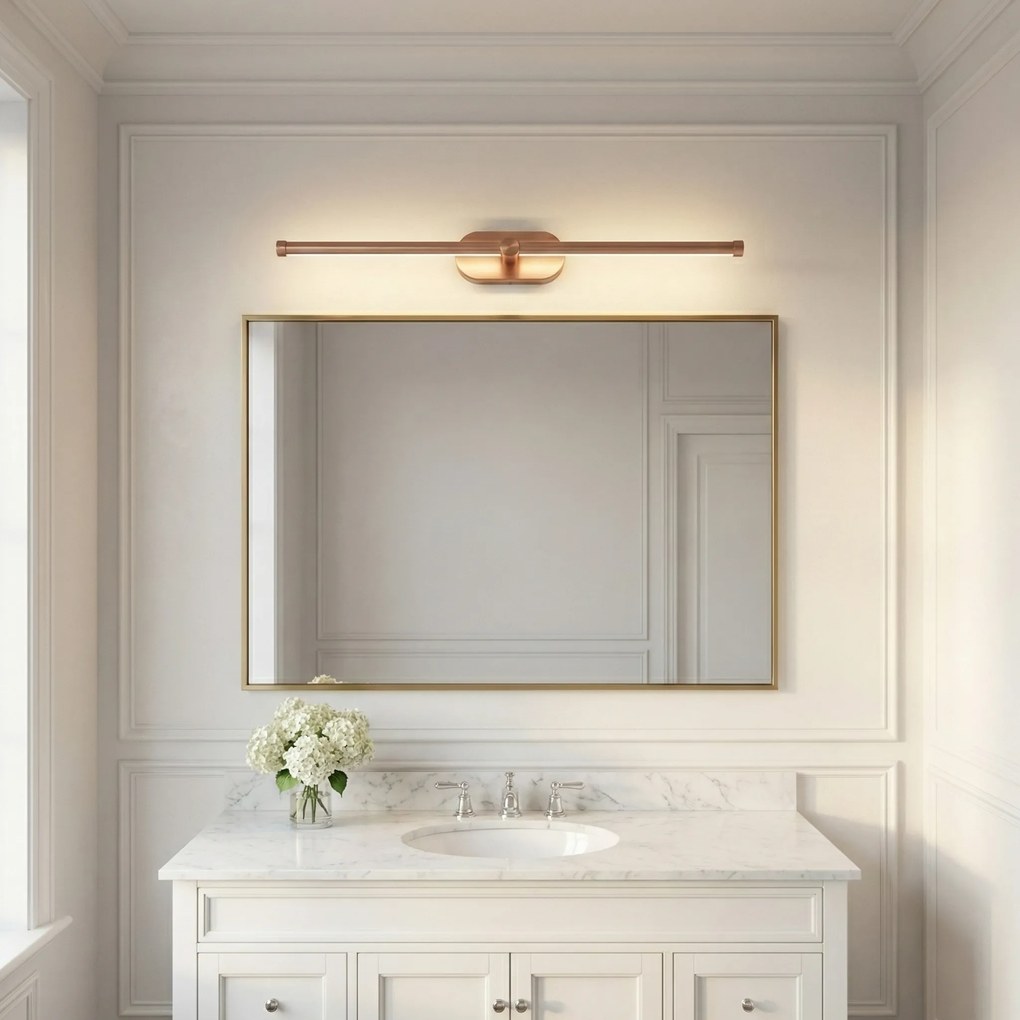 Stenen LED aplik za banya APP1896-1W 60 cm BRUSH COPPER