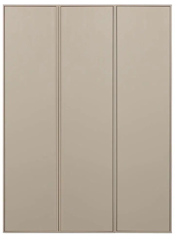 Кремав модулен гардероб от борова дървесина 150x200 cm Daily – vtwonen