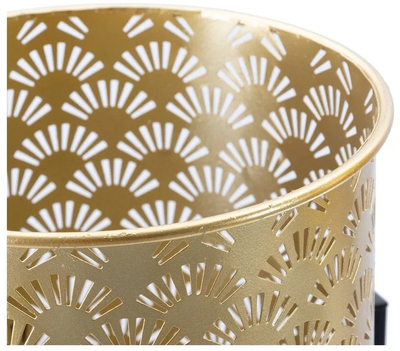 Комплект от 2 стойки за саксии в златисто, височина 38 cm Glissy - Mauro Ferretti